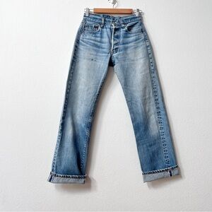 Tiny Vintage Perfection Levi’s 501 Redline Selvedge Jeans